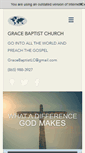 Mobile Screenshot of gracebaptistlc.com